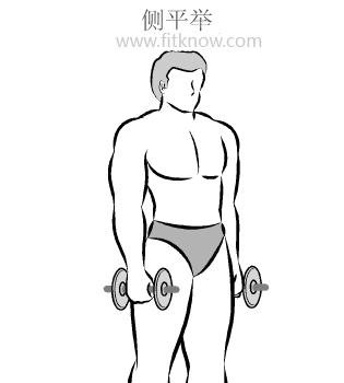 哑铃锻炼肱二头肌方法图解全套,哑铃下蹲锻炼方法图解