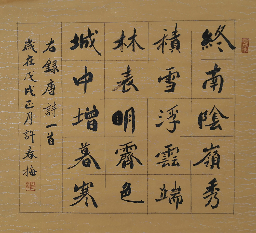 许春梅书法欣赏,许春梅书法全集