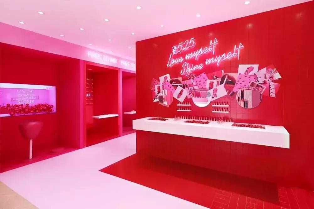 兰蔻菁纯小姐限时美妆店｜打卡圣地