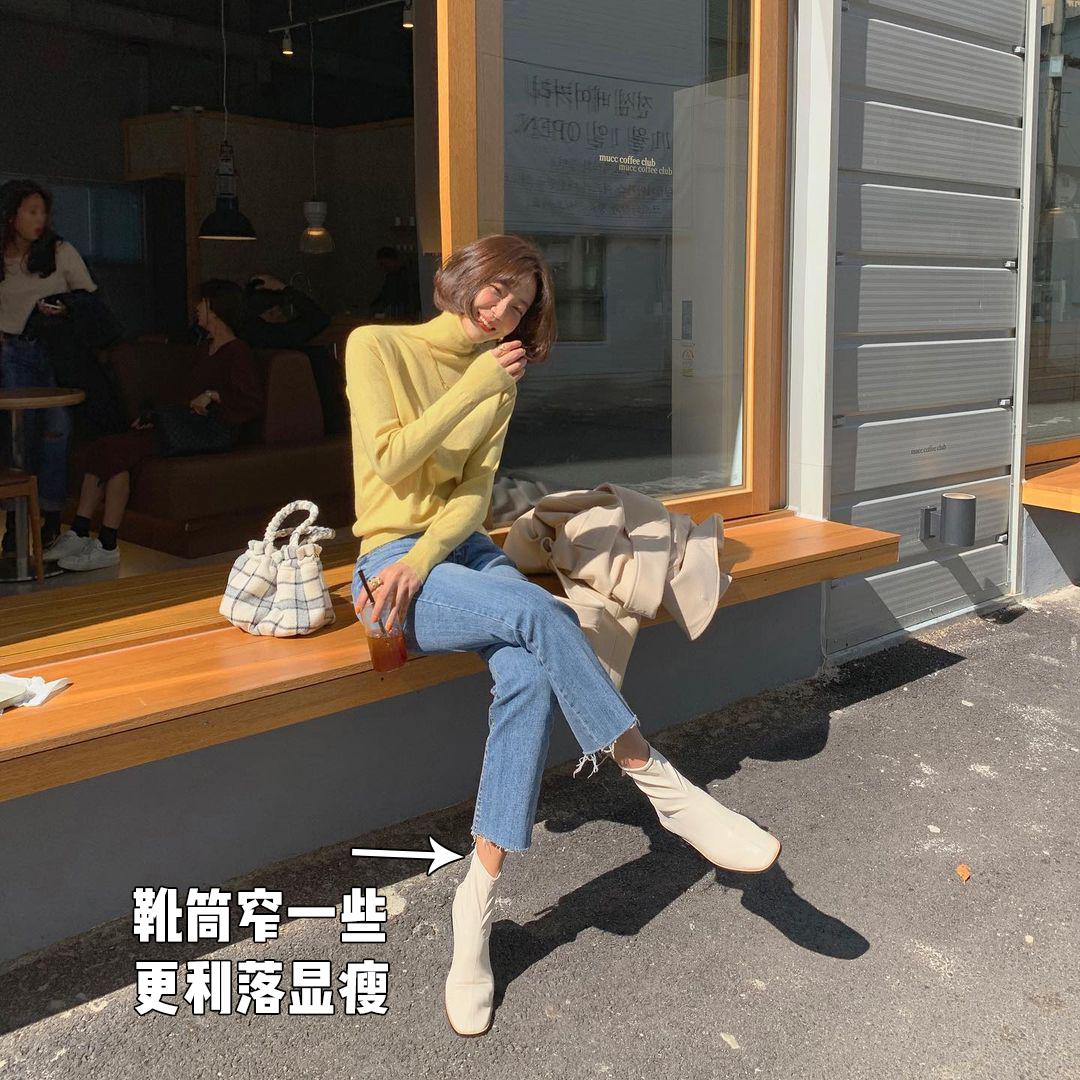 冬款大衣搭配连帽毛衣,大衣内搭毛衣裙冬中长款