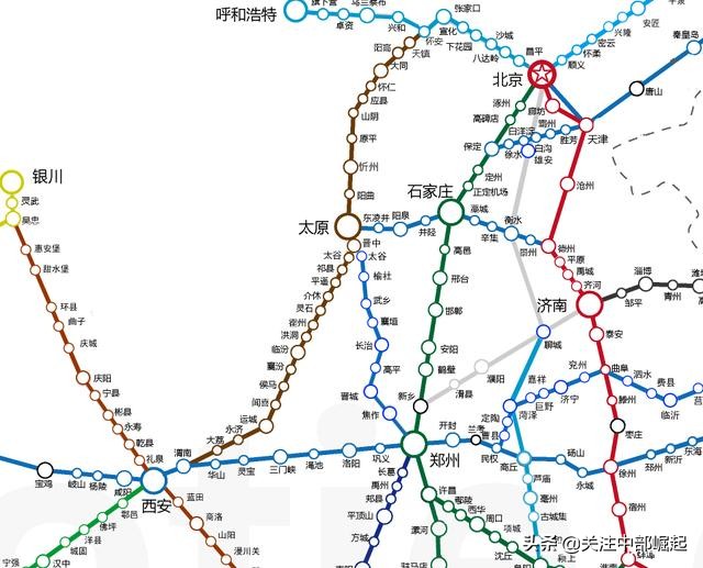 西安至北京的高铁，为什么不经过山西？