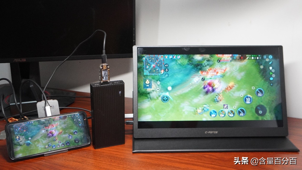 cforce156寸便携式显示器测评,cforce便携显示器色域选择