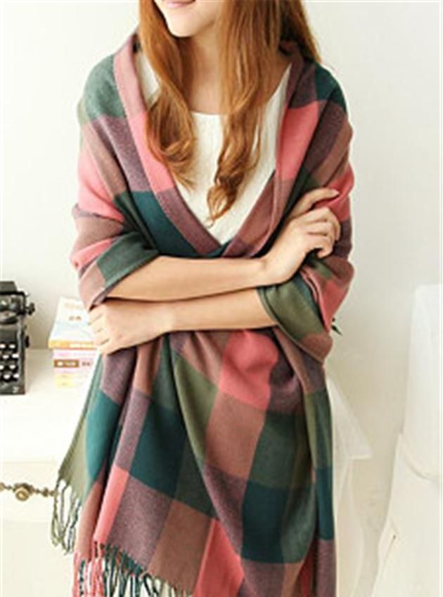 40岁的女性戴什么样的冬季围巾,30多岁女士戴什么样的围巾好看