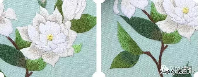 刺绣新手一步一步刺绣花,超详细的漂亮小花刺绣教程