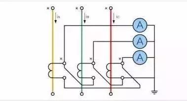 不完全星形电流互感器原理接线图,消防电流互感器原理接线图