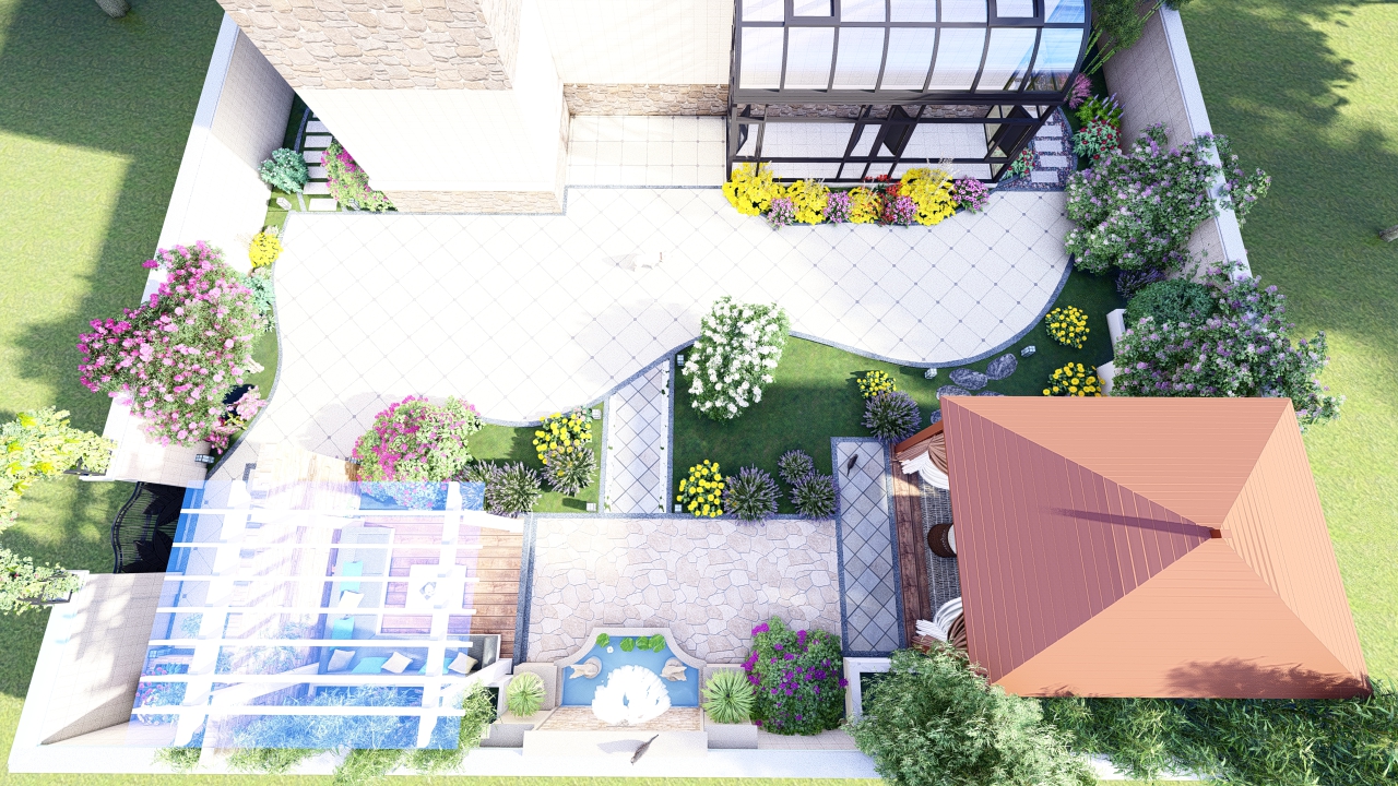 庭院遮风挡雨阳光房,100款阳光房庭院设计