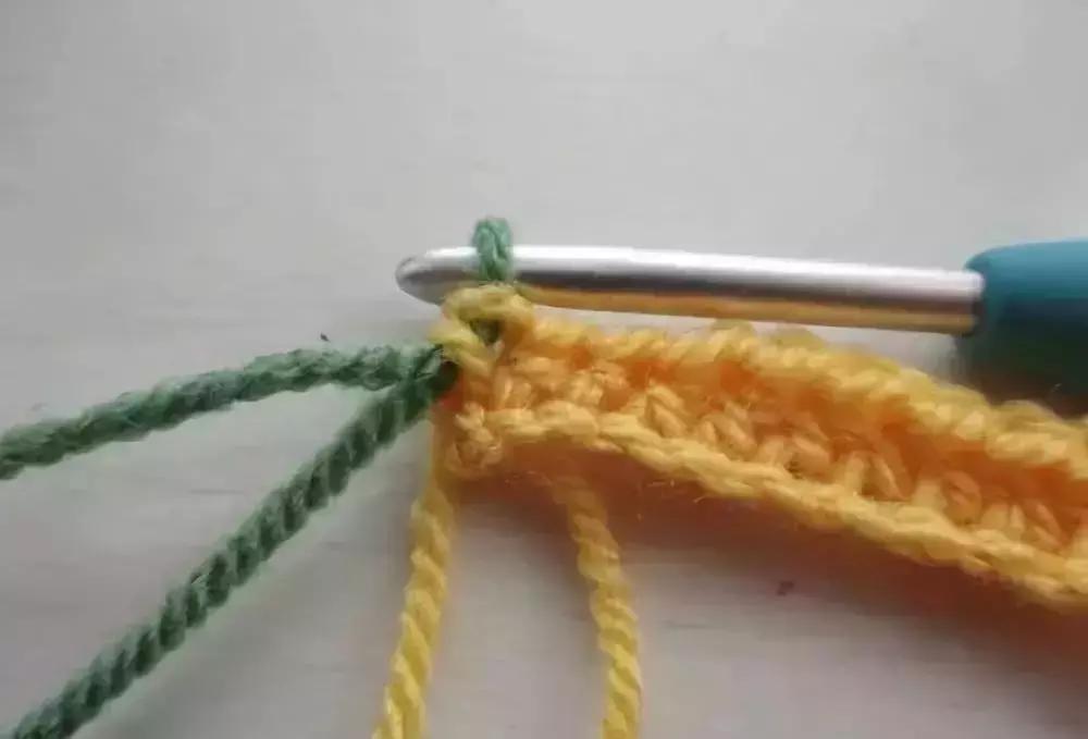 南瓜储物盒钩针教程,小南瓜卡子钩针教程