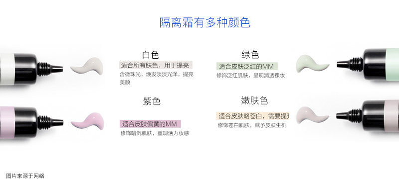 隔离霜bb霜防晒霜cc霜有什么区别,隔离霜能当防晒霜用吗