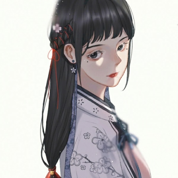 温婉大方的古风女头,富有诗意的古风女头