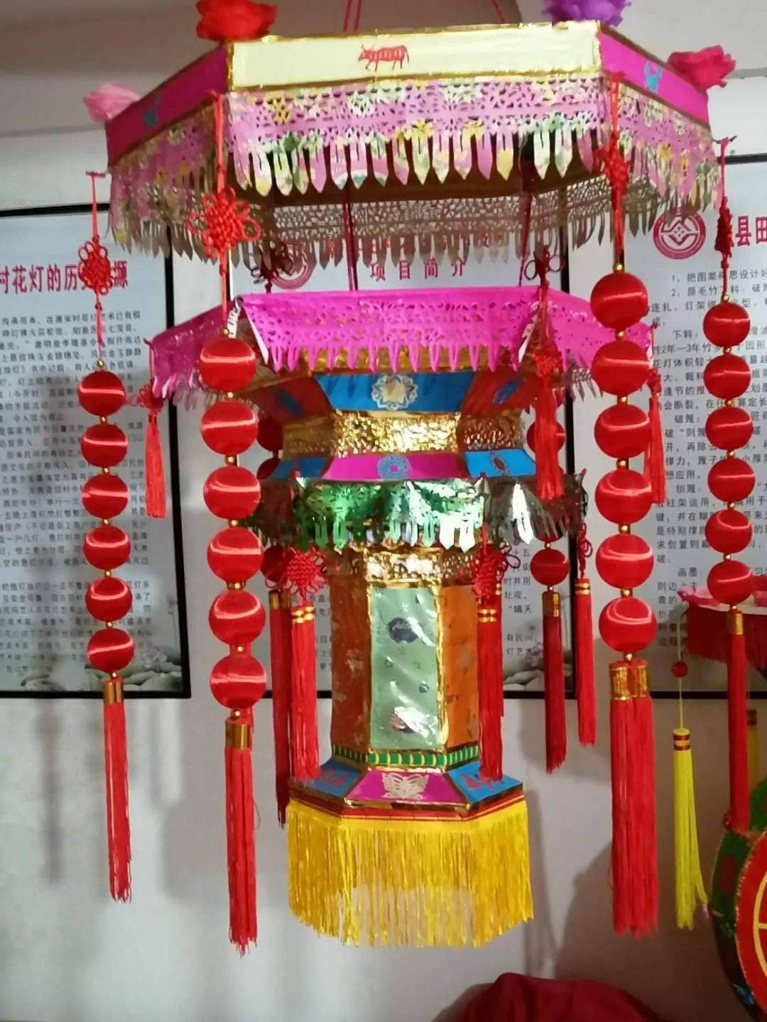 花灯制作赣南,赣县田村花灯的做法