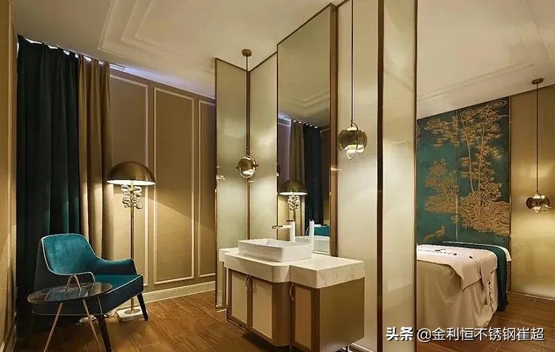 镜面不锈钢透明哑光香槟金,不锈钢钛金轻奢