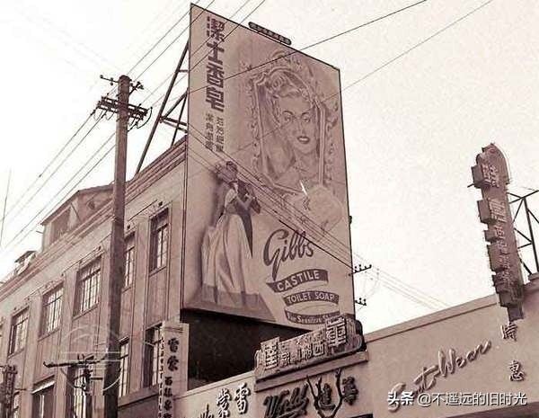 30年代上海的广告照片,回忆90年代街头广告