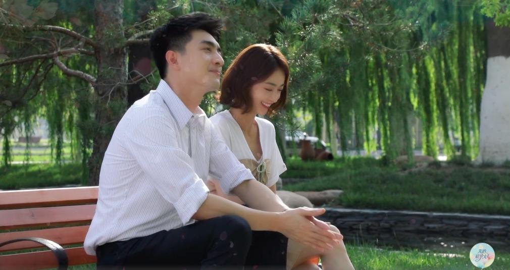 林更新吴谨言花絮,林更新吴谨言机场吻戏