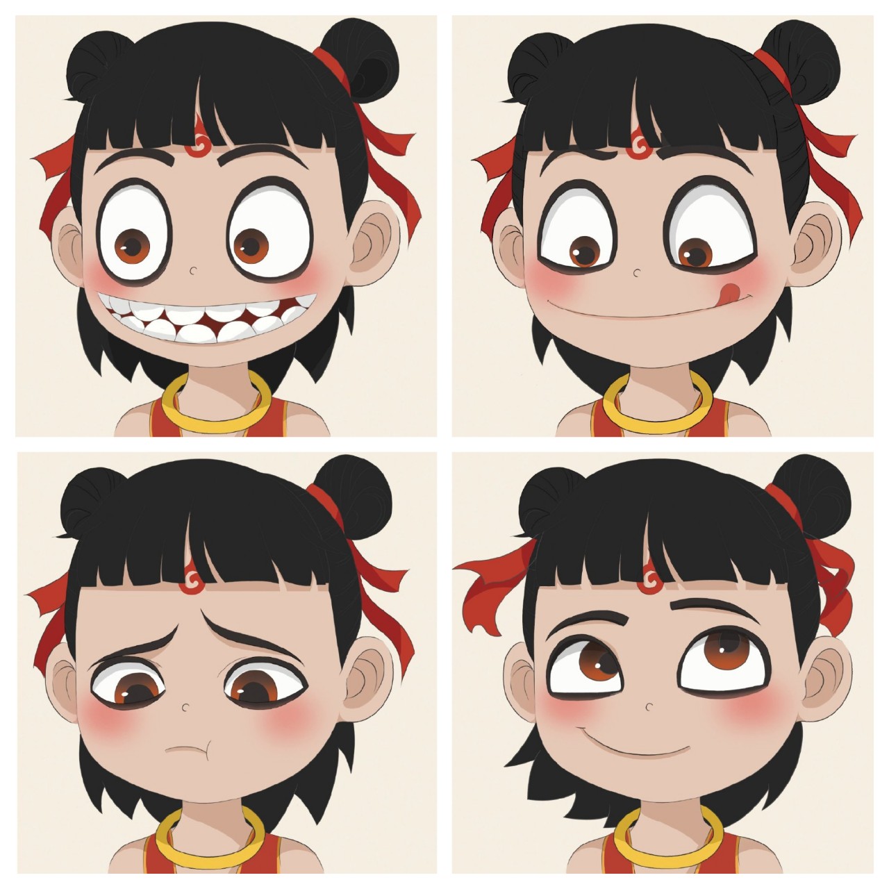 哪吒之魔童降世藕饼出现的片段,哪吒之魔童降世藕饼同框