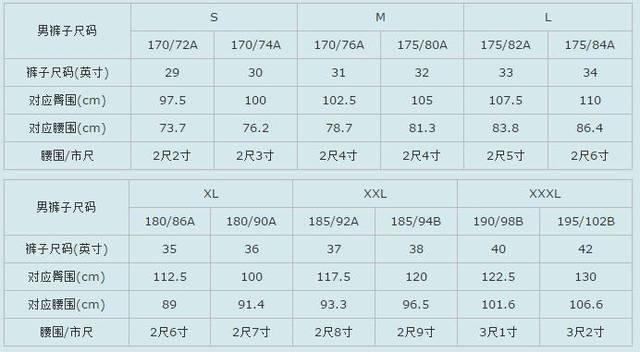 阿迪达斯衣服尺码对照表,阿迪儿童衣服尺码对照表