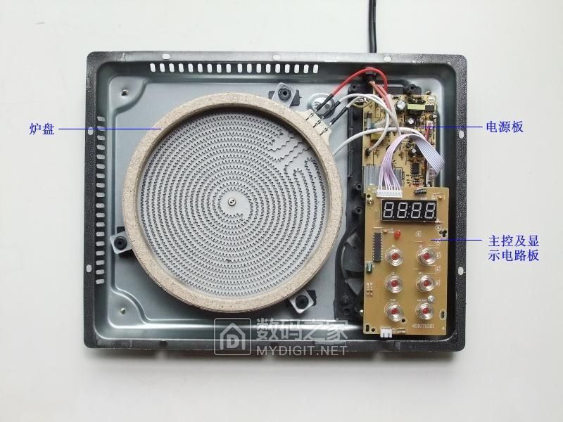 苏泊尔圆形电陶炉新款拆解,电陶炉工作原理及使用方法