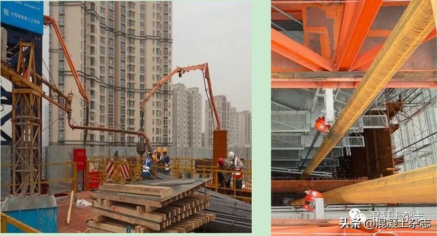 高强泵送混凝土施工,超高层混凝土泵送的难点和风险