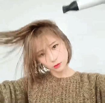 鞠婧祎怎么用发型来掩盖自己脸型,鞠婧祎头发细软塌适不适合