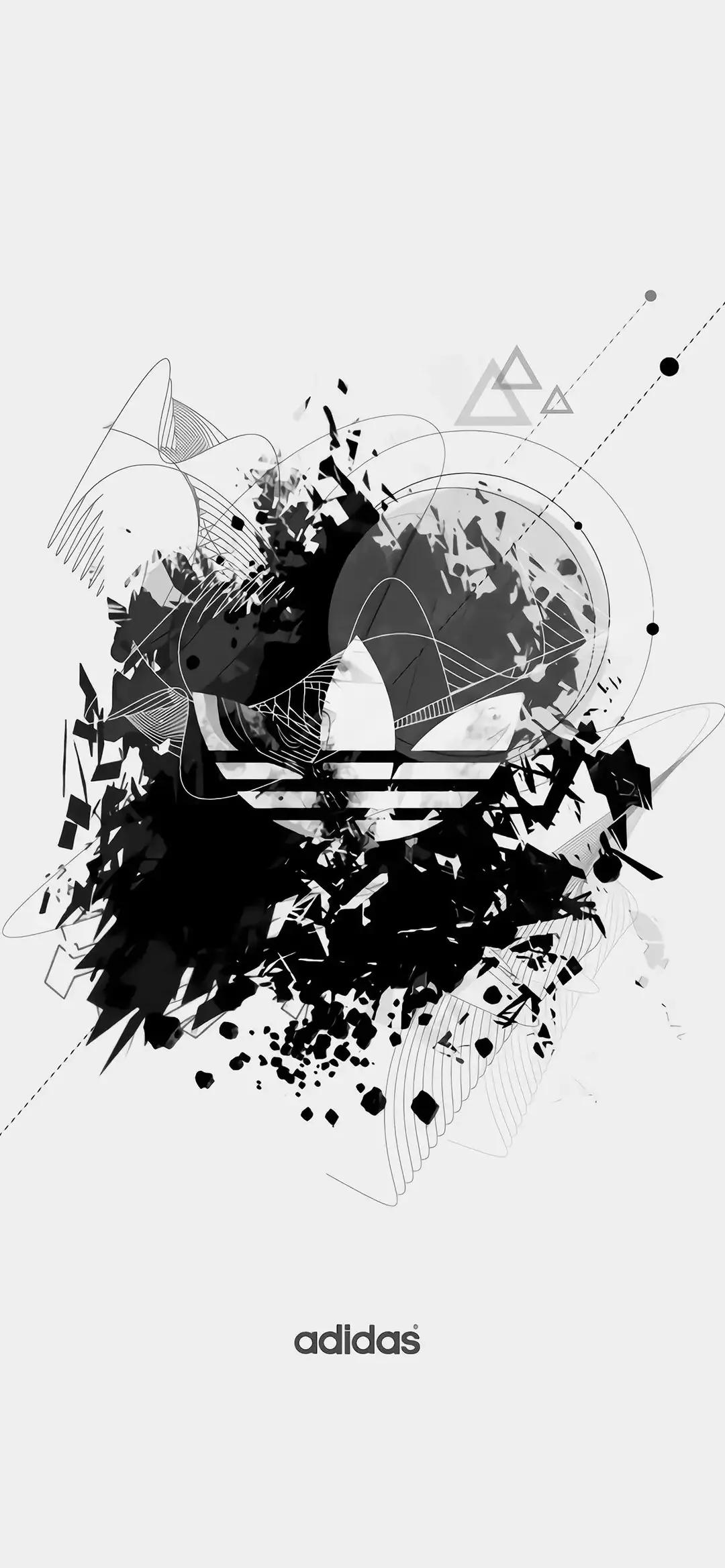 阿迪达斯美女壁纸,阿迪达斯卡通联名壁纸