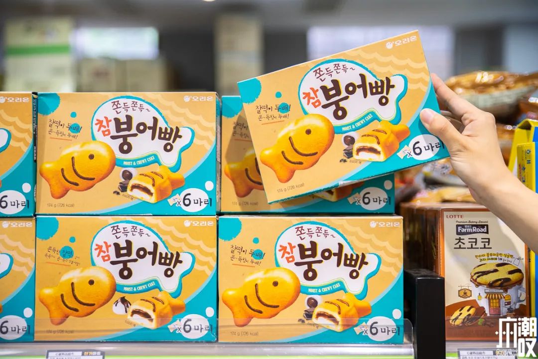 从韩国回来在超市买东西,韩国超市进口东西