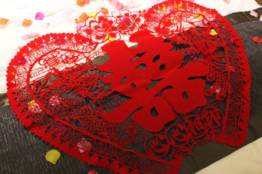 结婚13字对联带横批书法作品,婚庆对联精选十三字大全