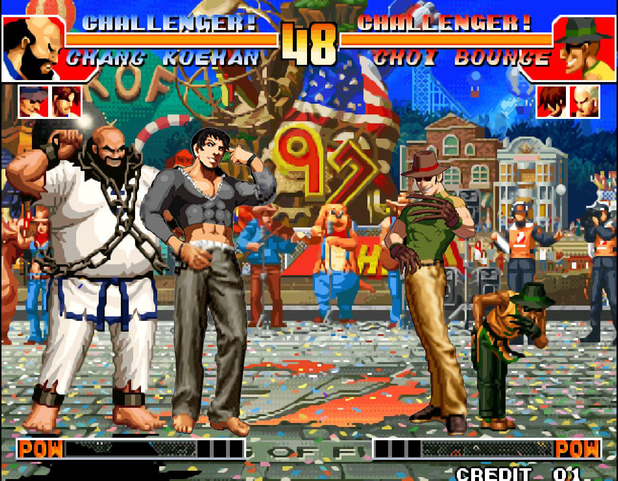 拳皇2002风云再起金家潘怎么打,拳皇2002金家潘无限连教学视频