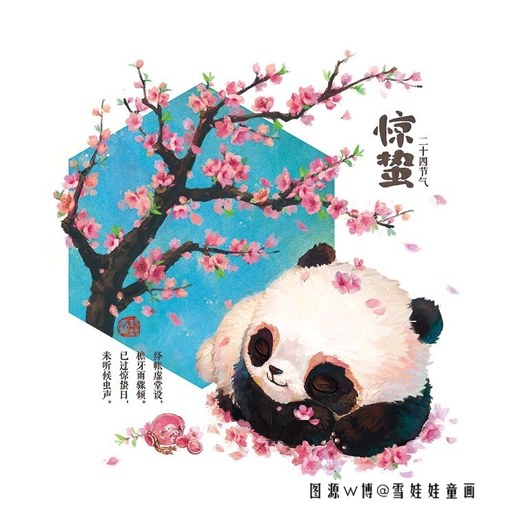 十二节气与大熊猫，“呆萌吃货”实锤了！夏至吃西瓜、清明吃青团