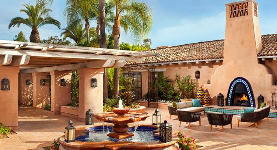 酒店也有“御花园”，住到里面赛神仙