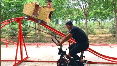 室外儿童游乐设备网红项目,网红无动力游乐设施项目