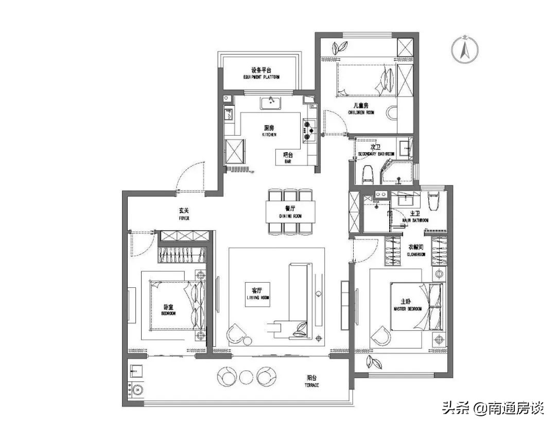 南通万科方圆161样板间实景图,南通样板房150万