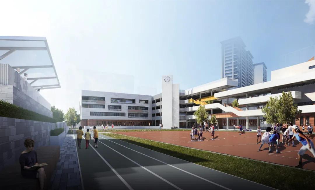 浙江省杭州市2018建设的幼儿园,杭州新建现代幼儿园效果图