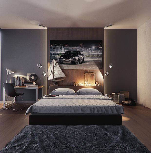 小卧室装卧室背景墙会占空间吗,现在流行卧室背景墙装修效果图