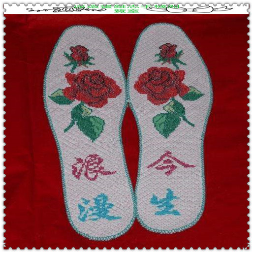 绣花鞋垫欣赏,绣花鞋垫大全完整版