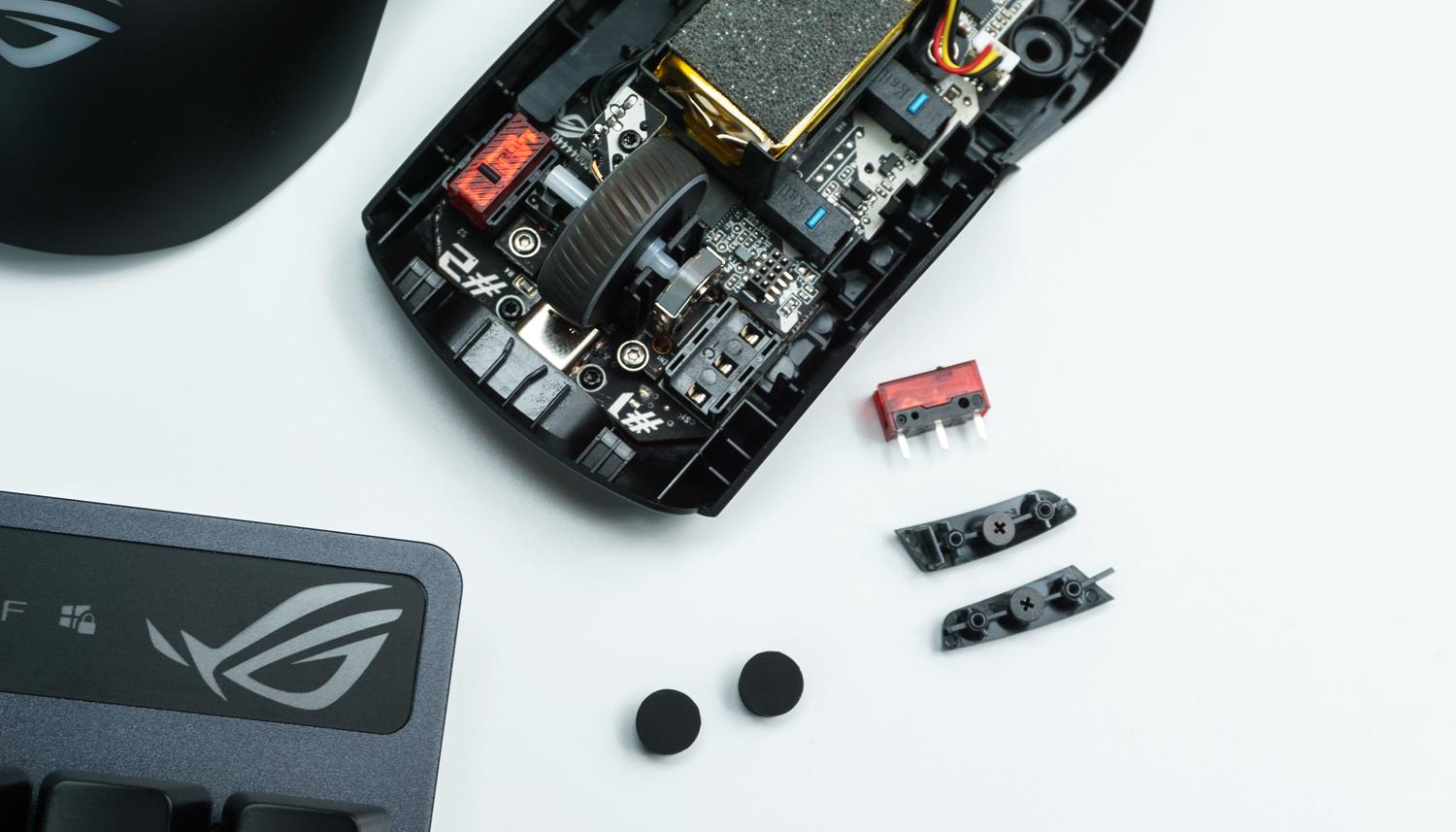 三模双微动游戏鼠标推荐,rog月刃鼠标微动