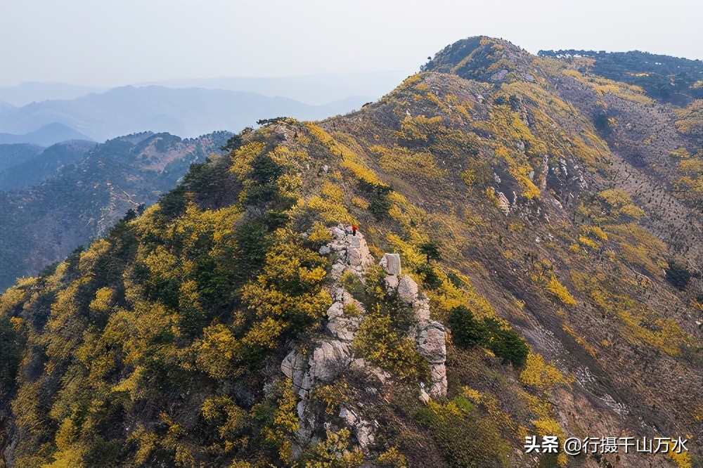徒步济南梯子山,济南户外徒步登山带你看风景
