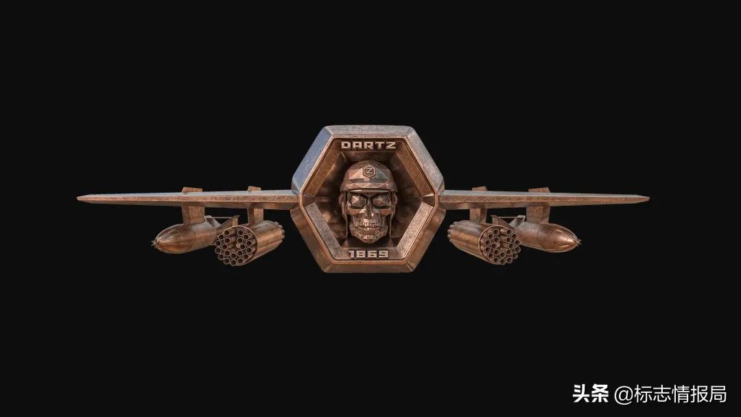 骷髅轰炸机！这应该是世界上最「硬核」的车标了