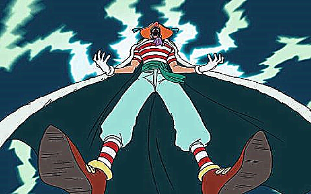 海贼王最新一话小丑巴基成四皇,海贼王1056话小丑巴基