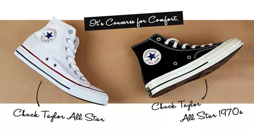 匡威1970s和匡威经典款哪里有差别 (匡威高帮1970s和经典款)