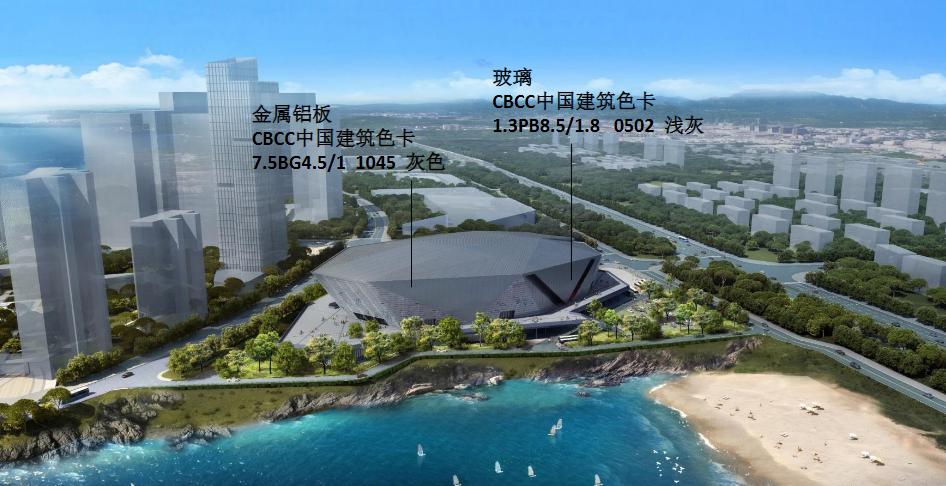 奥体中心体育馆入场,西海岸奥体中心体育馆效果图