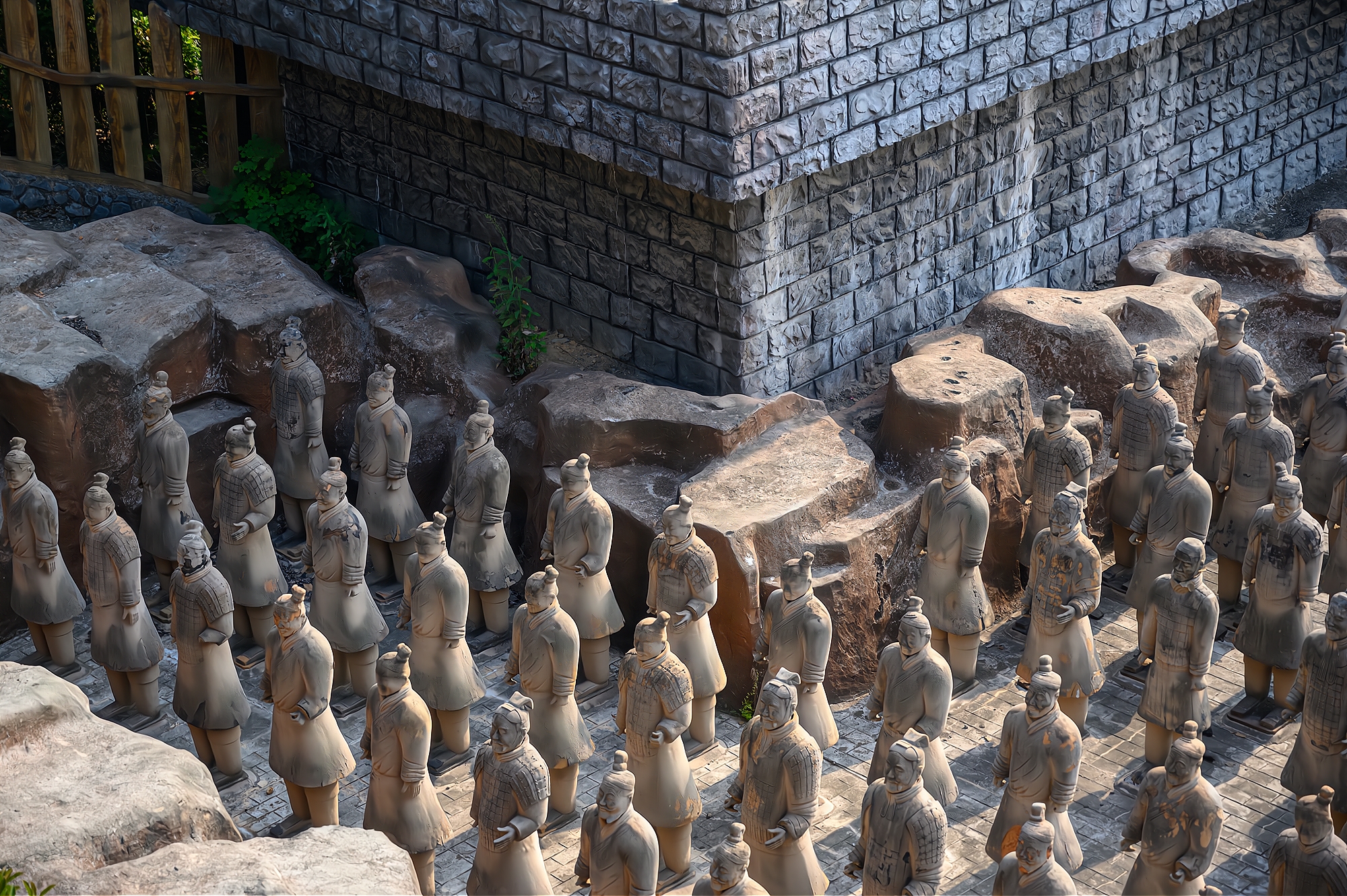 兵马俑安徽景点,安徽仿造兵马俑的景点