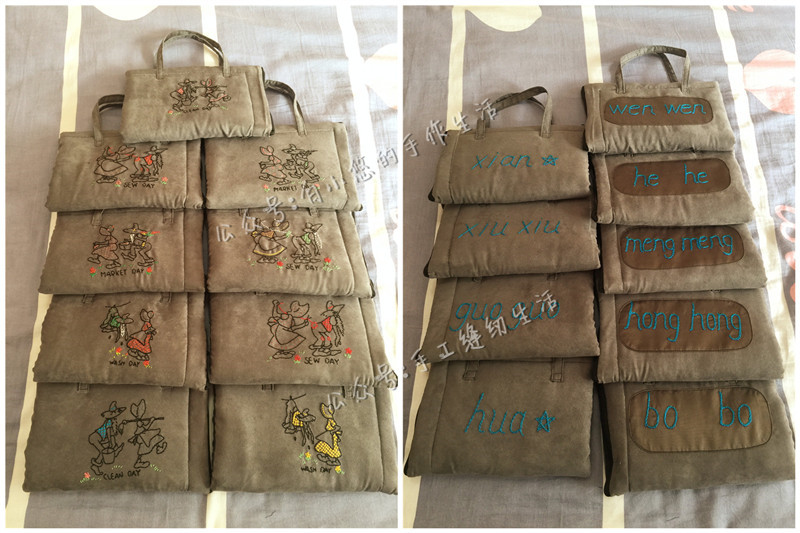 既可以当坐垫又可以当包,窄版冬夏两用坐垫