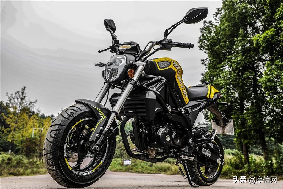 银钢小怪兽150改装方案,银钢150小怪兽试骑