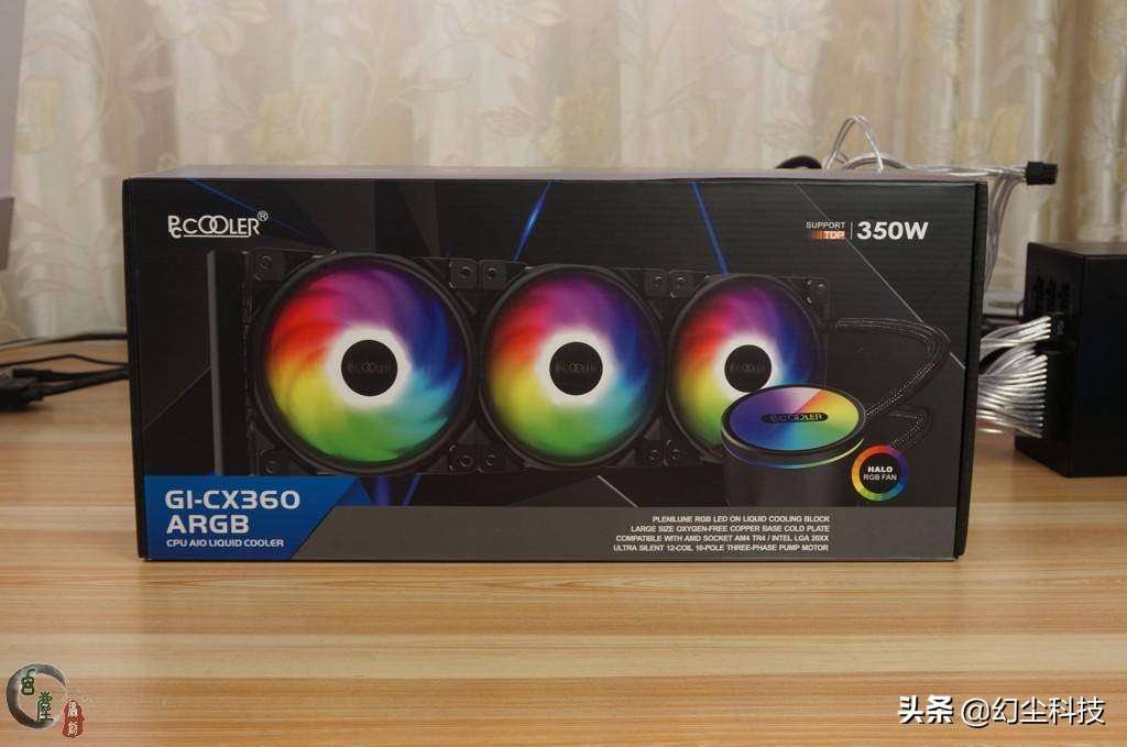 冰神360水冷测评,超频三巨浪360水冷怎么样