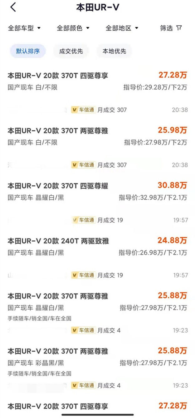 ur-v和冠道有啥区别,本田ur-v说比冠道大一点是真的吗