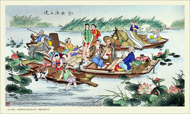 杨柳青年画高清精品大图,60年代杨柳青年画大全