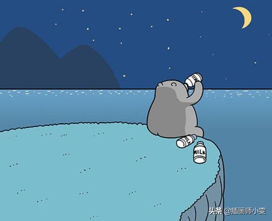 某位插画师云上作画网友直呼太可爱