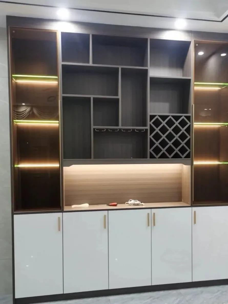 现代时尚2022年新款酒柜,现代简约酒柜餐边柜最佳效果图