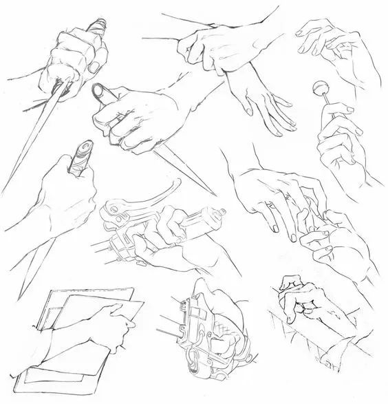 双十一要到了，这一百只手送给你们！随便“剁”！随便画