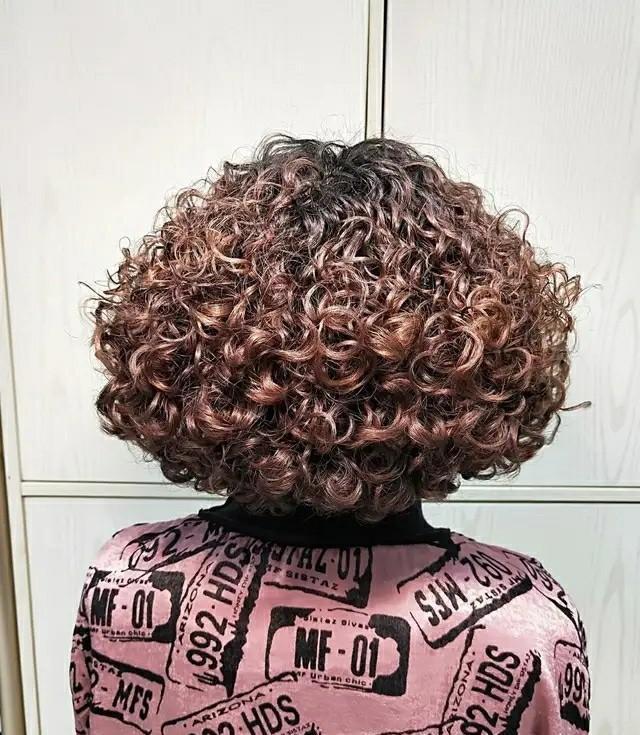 年纪大的阿姨剪什么发型,年纪大的阿姨卷发发型