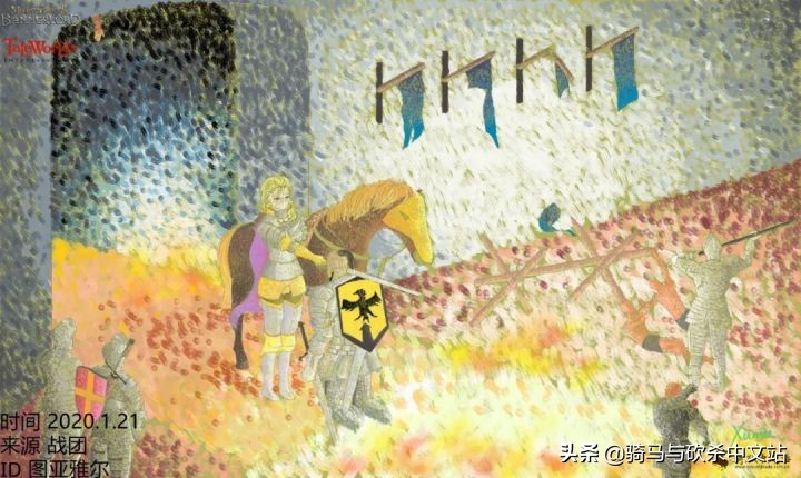 「骑砍同人漫画」霸主美术大奖赛原画组作品展示（1-9号）